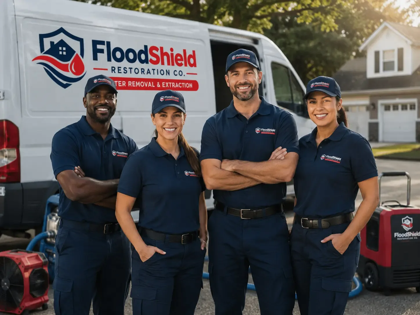 Flood Damage Restoration company in Old Fort, OH